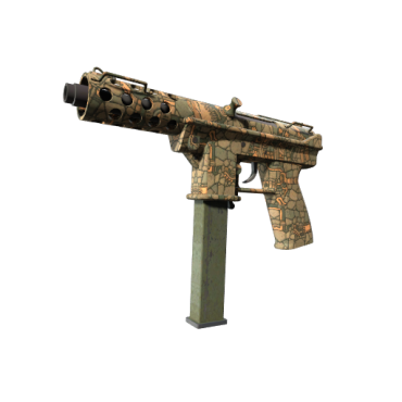 Tec-9 | Blast From the Past (Battle-Scarred)