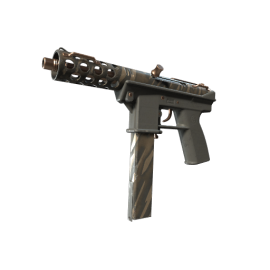 Tec-9 | Tiger Stencil (Well-Worn)