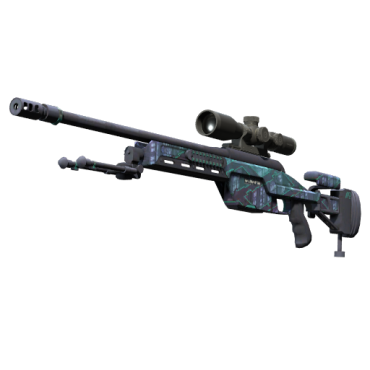 StatTrak™ SSG 08 | Mainframe 001 (Well-Worn)