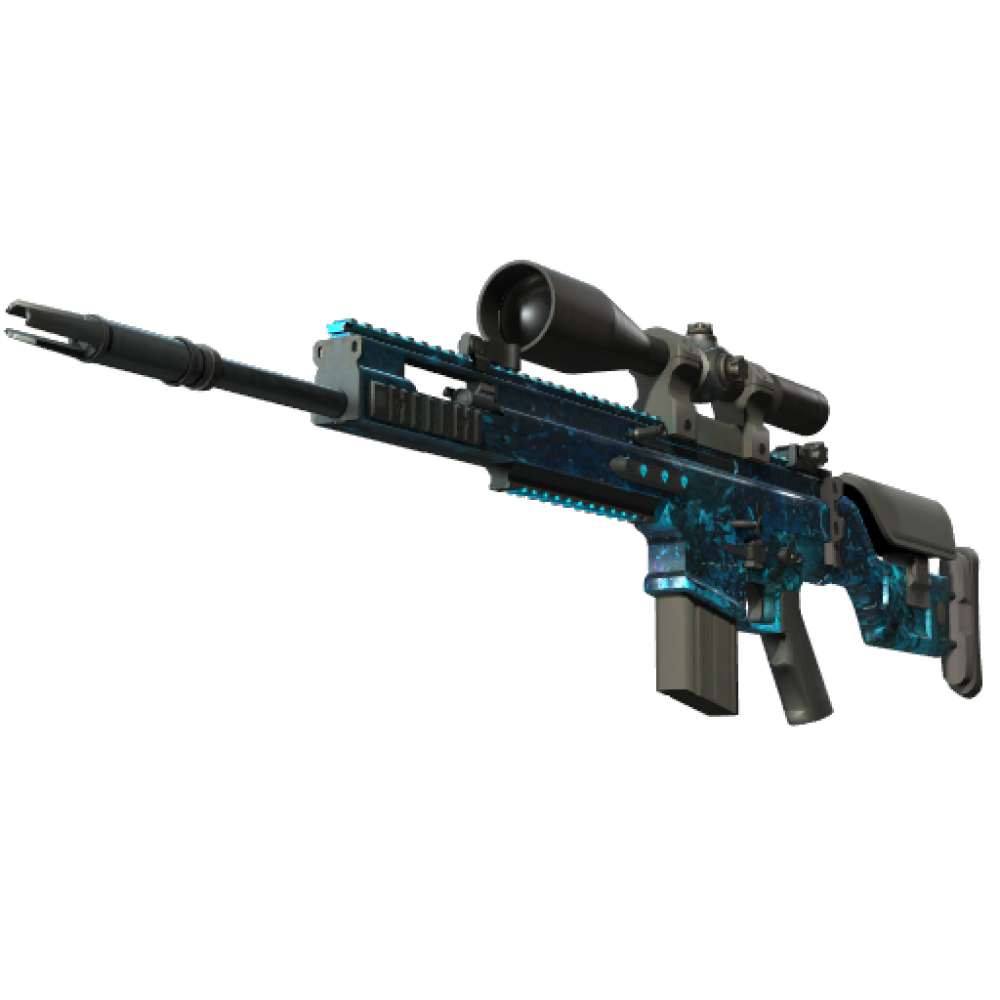 StatTrak™ SCAR-20 | Grotto (Minimal Wear)