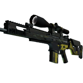 SCAR-20 | Jungle Slipstream (Battle-Scarred)