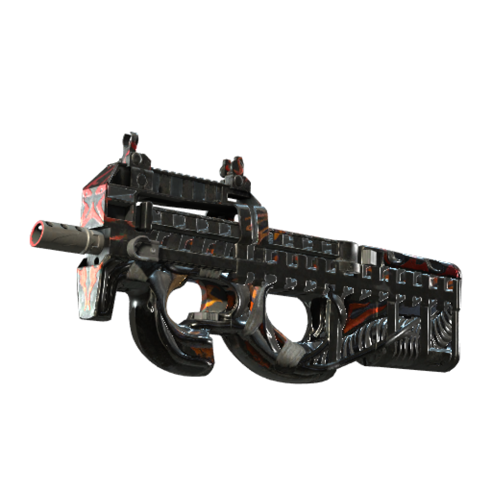P90 | Vent Rush (Battle-Scarred)