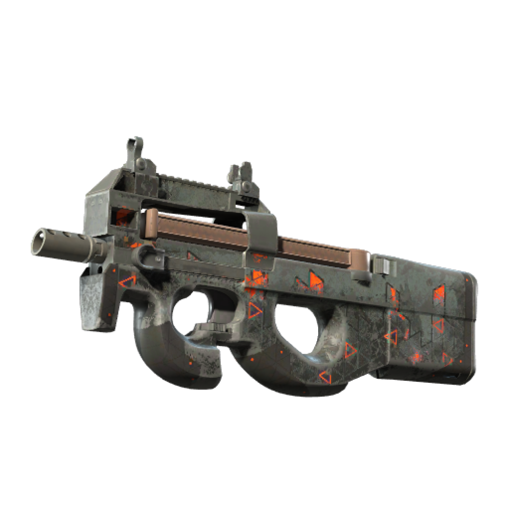 P90 | Trigon (Battle-Scarred)