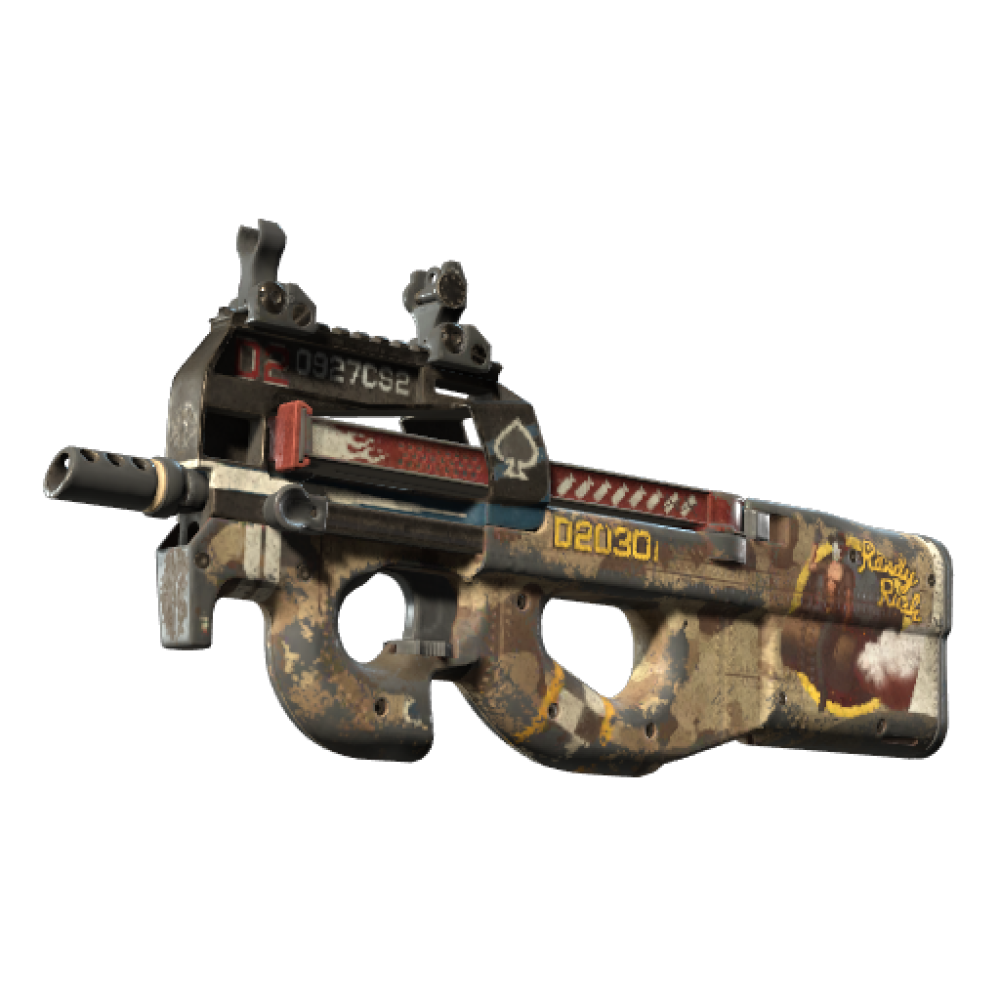 P90 | Randy Rush (Battle-Scarred)