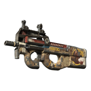 P90 | Randy Rush (Battle-Scarred)