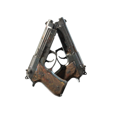 StatTrak™ Dual Berettas | Hideout (Battle-Scarred)