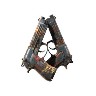 StatTrak™ Dual Berettas | Hideout (Field-Tested)