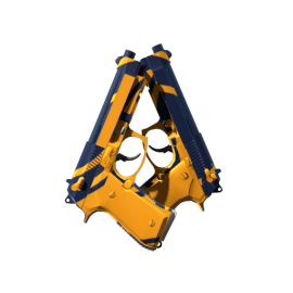 Dual Berettas | Marina (Minimal Wear)