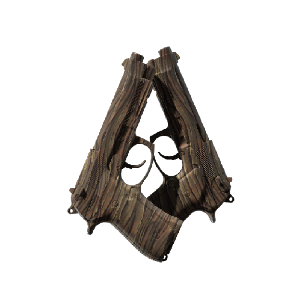Dual Berettas | Drift Wood (Minimal Wear)