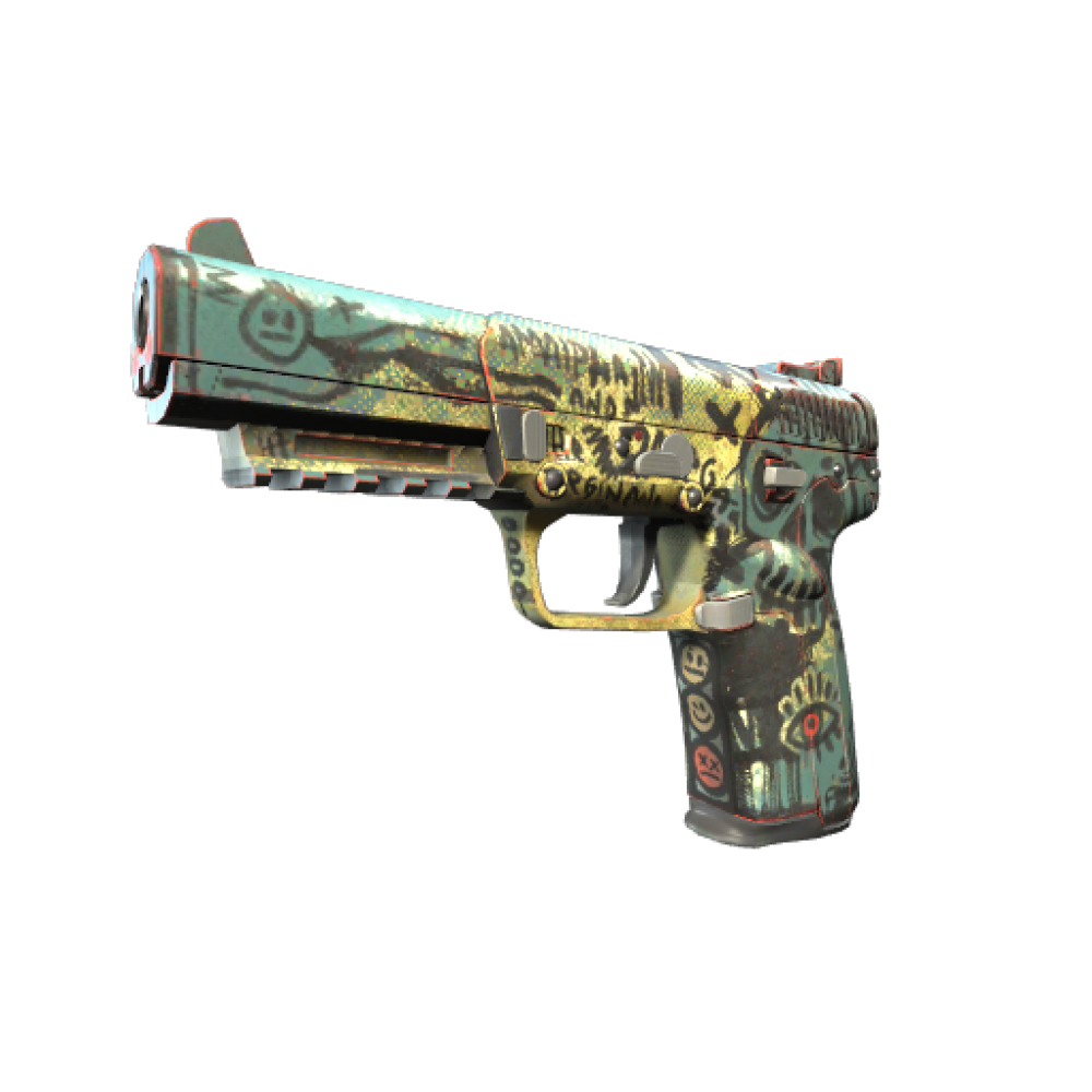 StatTrak™ Five-SeveN | Scrawl (Field-Tested)