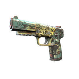 StatTrak™ Five-SeveN | Scrawl (Well-Worn)