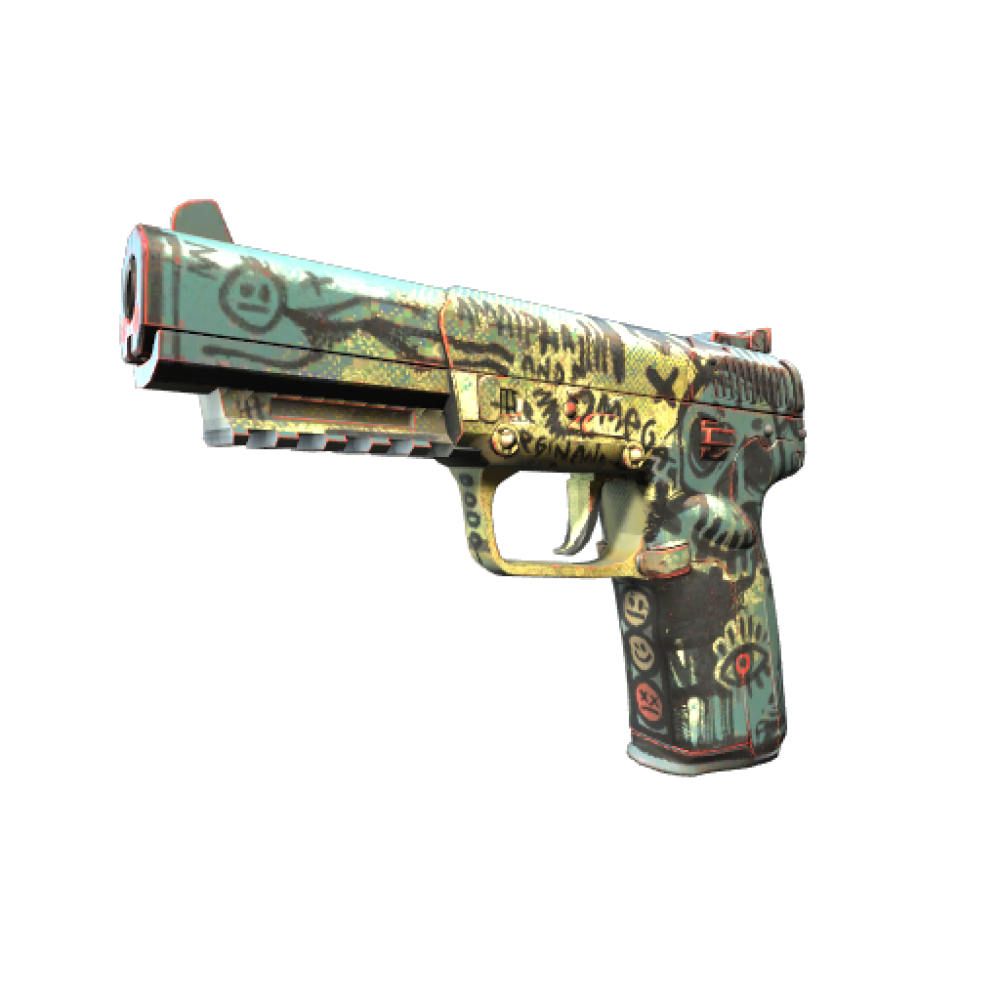 StatTrak™ Five-SeveN | Scrawl (Minimal Wear)