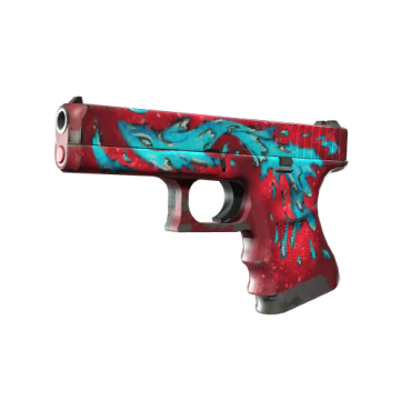 StatTrak™ Glock-18 | Water Elemental (Field-Tested)
