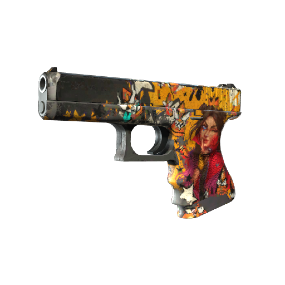 Glock-18 | Bullet Queen (Battle-Scarred)