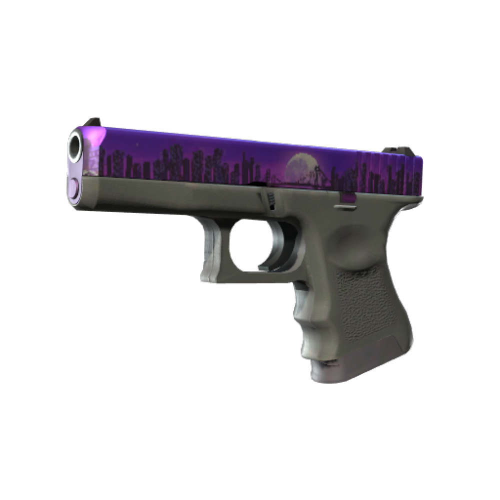 StatTrak™ Glock-18 | Moonrise (Minimal Wear)