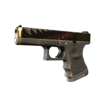StatTrak™ Glock-18 | Warhawk (Well-Worn)