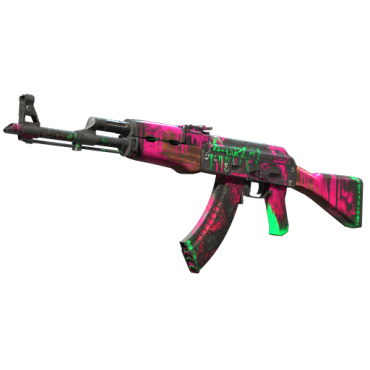 AK-47 | Neon Revolution (Battle-Scarred)