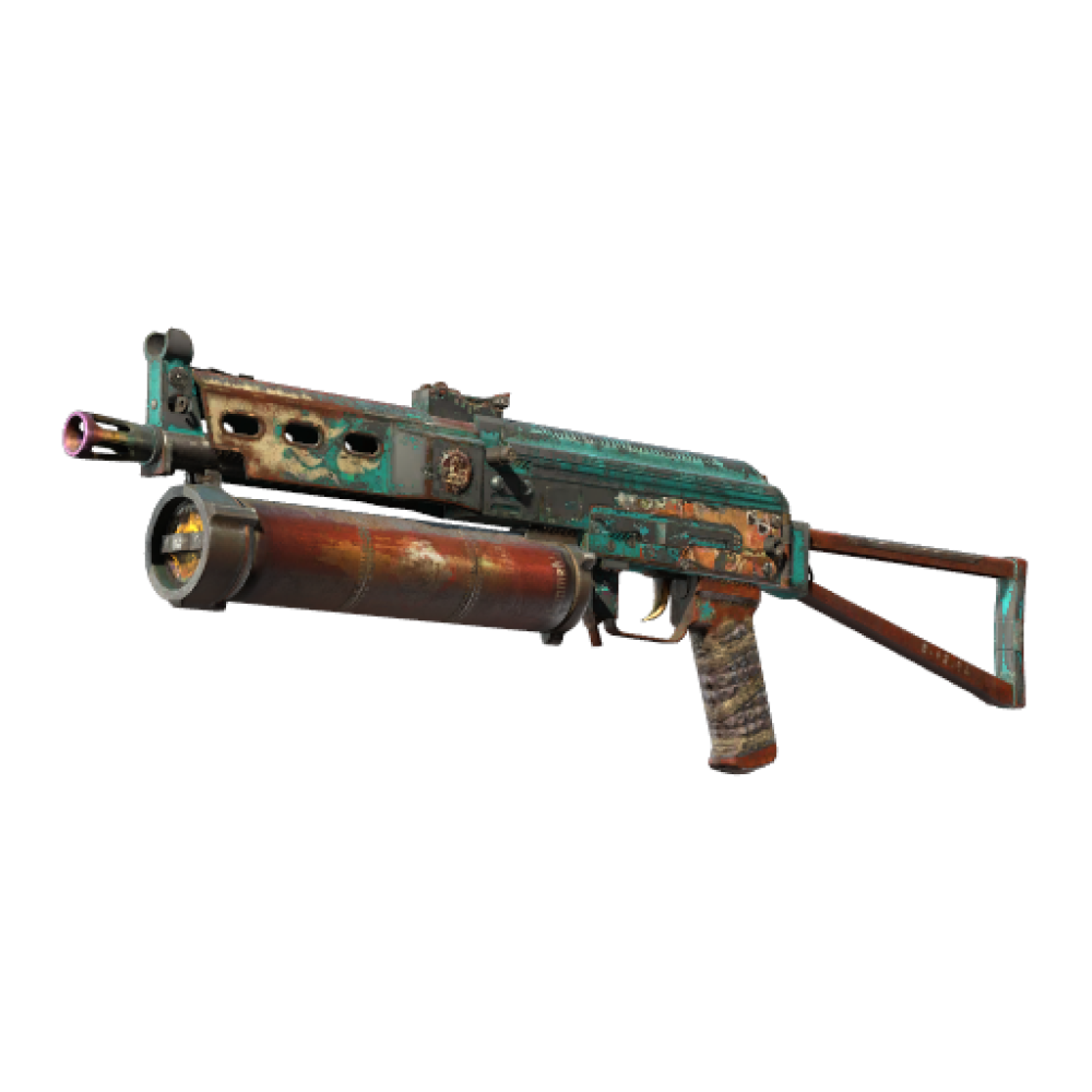 StatTrak™ PP-Bizon | Embargo (Battle-Scarred)