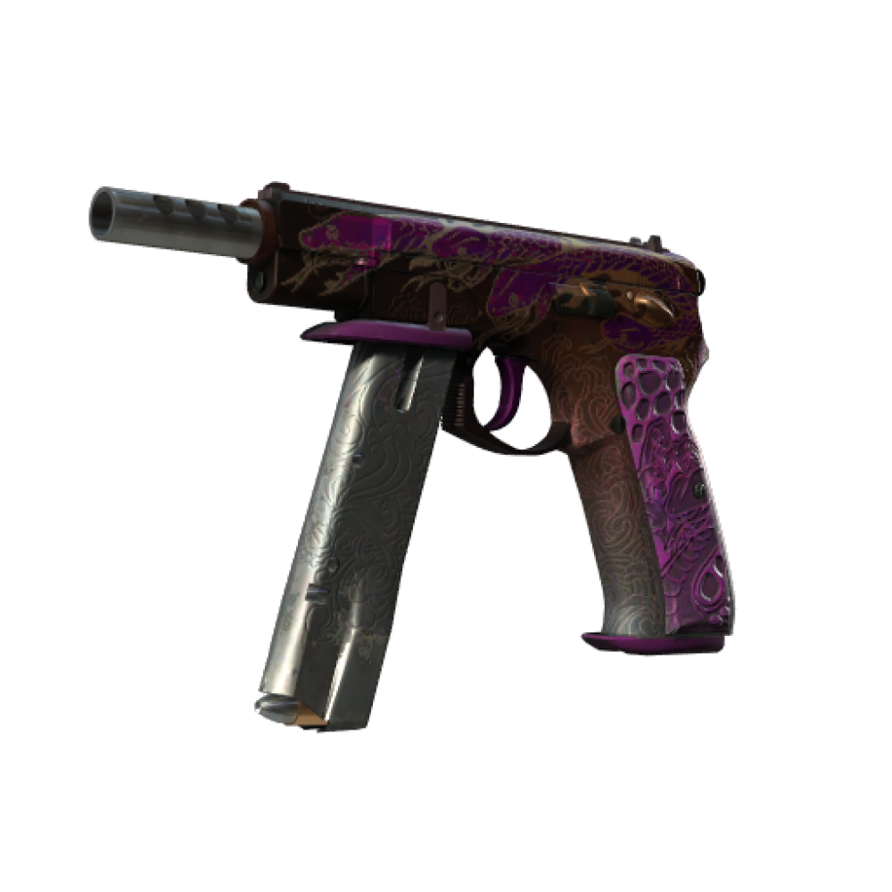 StatTrak™ CZ75-Auto | Xiangliu (Battle-Scarred)