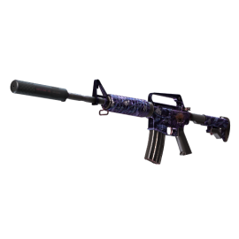 M4A1-S | Black Lotus (Well-Worn)