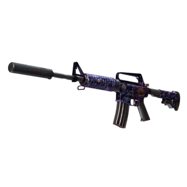 M4A1-S | Black Lotus (Well-Worn)