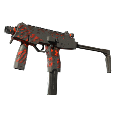 Souvenir MP9 | Setting Sun (Battle-Scarred)