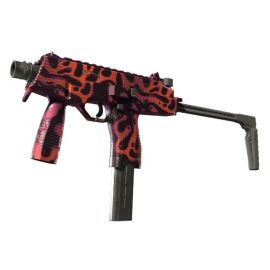 StatTrak™ MP9 | Ruby Poison Dart (Minimal Wear)