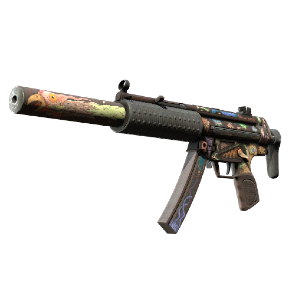 StatTrak™ MP5-SD | Necro Jr. (Battle-Scarred)