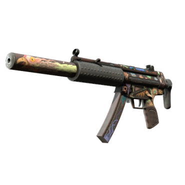 StatTrak™ MP5-SD | Necro Jr. (Battle-Scarred)