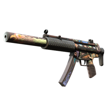 StatTrak™ MP5-SD | Necro Jr. (Minimal Wear)