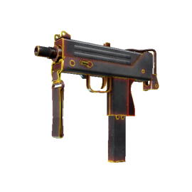 StatTrak™ MAC-10 | Heat (Well-Worn)