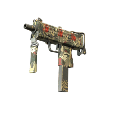 MAC-10 | Monkeyflage (Field-Tested)