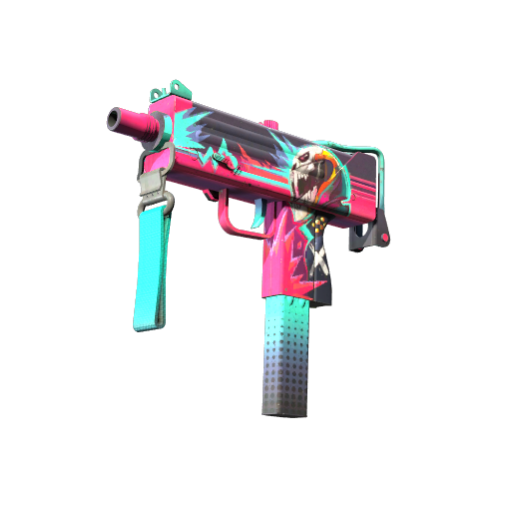 StatTrak™ MAC-10 | Neon Rider (Field-Tested)