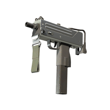 MAC-10 | Silver (Minimal Wear)
