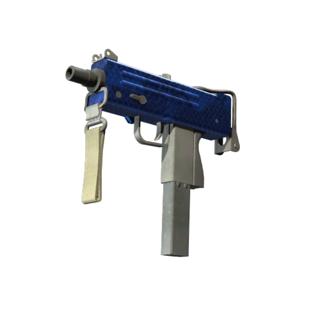 StatTrak™ MAC-10 | Lapis Gator (Minimal Wear)