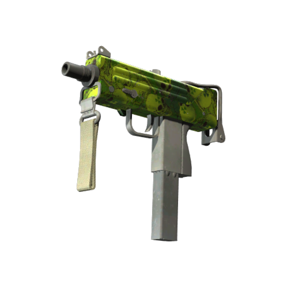 MAC-10 | Nuclear Garden (Well-Worn)