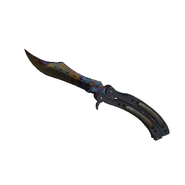 ★ Butterfly Knife | Case Hardened (Minimal Wear)