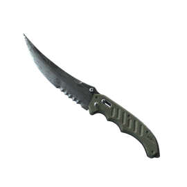 ★ Flip Knife | Damascus Steel (Field-Tested)