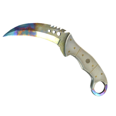 ★ Talon Knife | Case Hardened (Well-Worn)