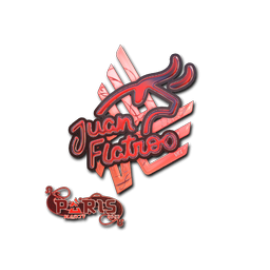 Sticker | juanflatroo (Holo) | Paris 2023