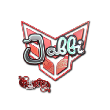 Sticker | jabbi (Holo) | Paris 2023