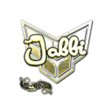 Sticker | jabbi (Gold) | Paris 2023