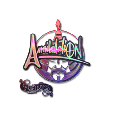 Sticker | ANNIHILATION (Holo) | Paris 2023