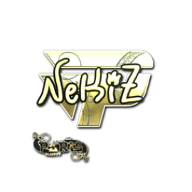 Sticker | NEKiZ (Gold) | Paris 2023