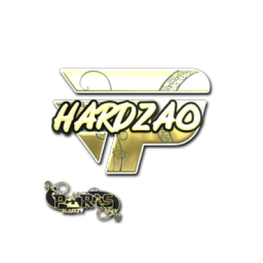 Sticker | hardzao (Gold) | Paris 2023