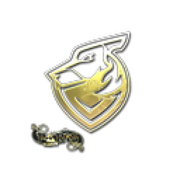 Sticker | Grayhound Gaming (Gold) | Paris 2023