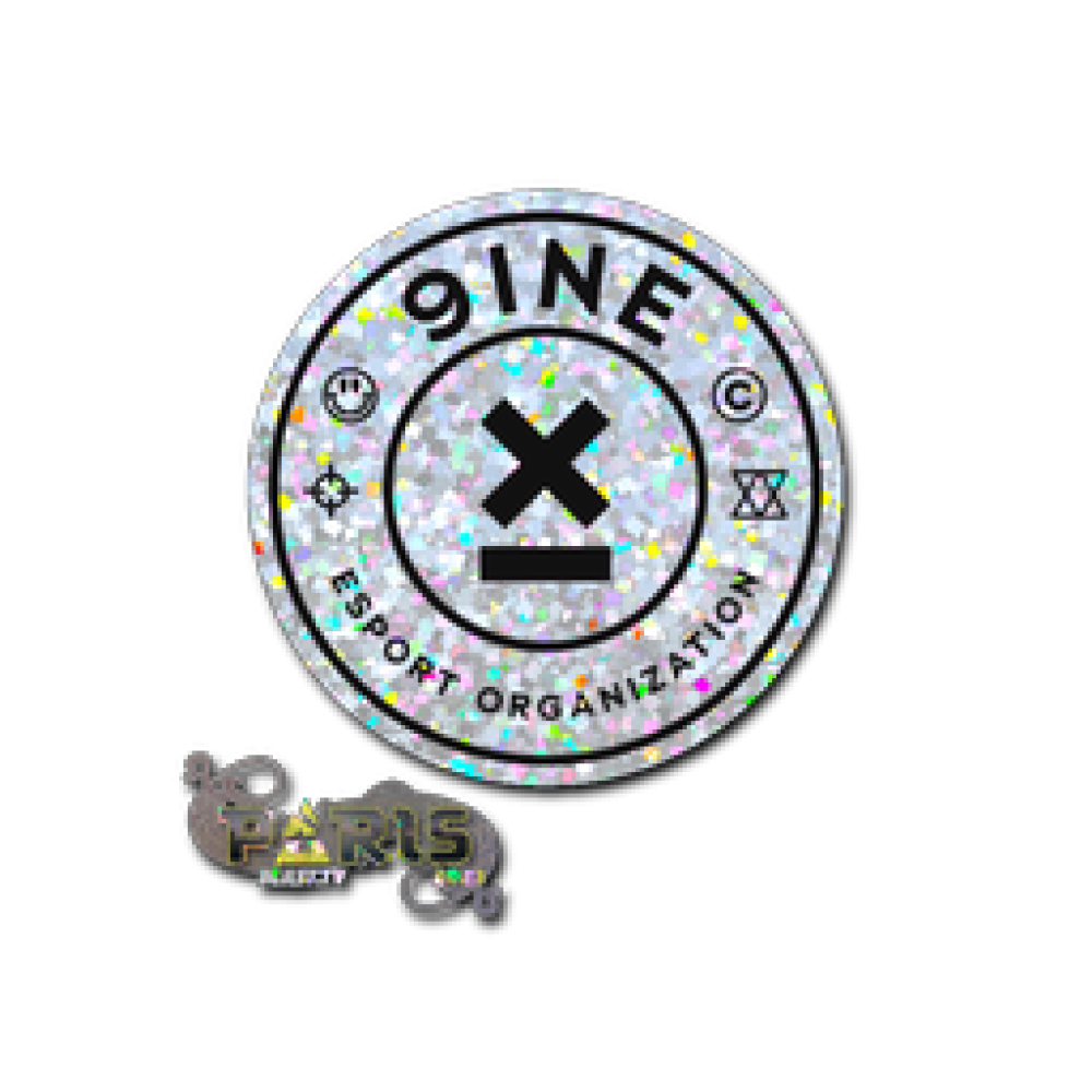 Sticker | 9INE (Glitter) | Paris 2023