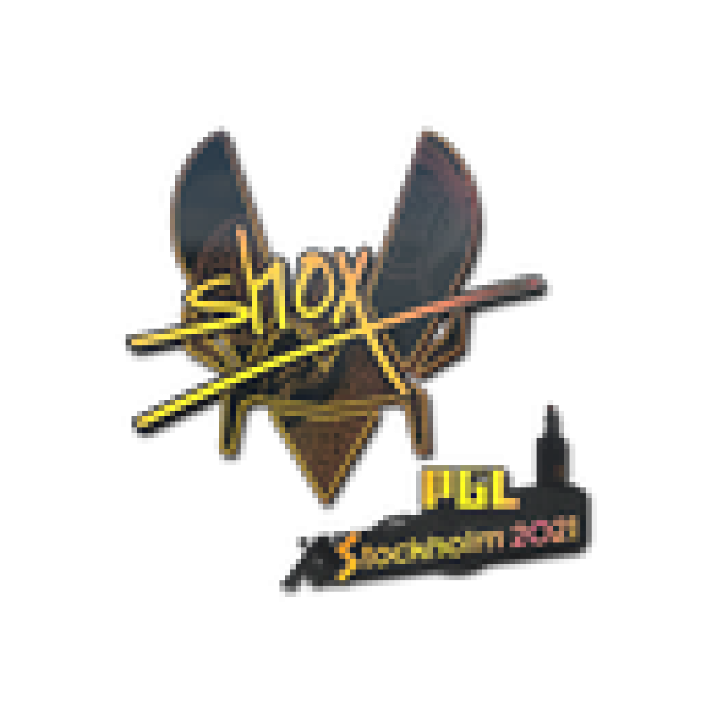 Sticker | shox (Holo) | Stockholm 2021