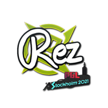 Sticker | REZ | Stockholm 2021