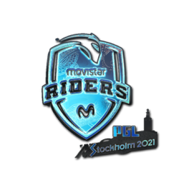 Sticker | Movistar Riders (Holo) | Stockholm 2021